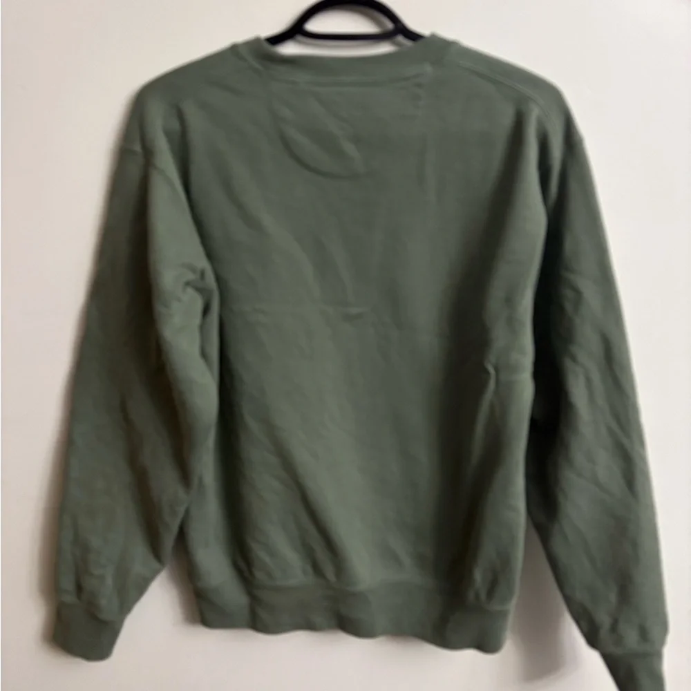 Uniqlo Olive Green Crew Neck Sweater - Picture 3 of 6